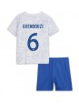 Billige Frankrike Matteo Guendouzi #6 Bortedraktsett Barn VM 2022 Kortermet (+ Korte bukser)